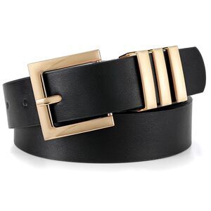Plus Size Women's Leather Belts For Jeans Pants Dress Fashion Ladies Waist😌
